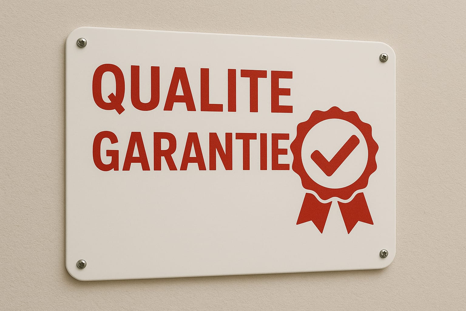 Garantie De Qualité 